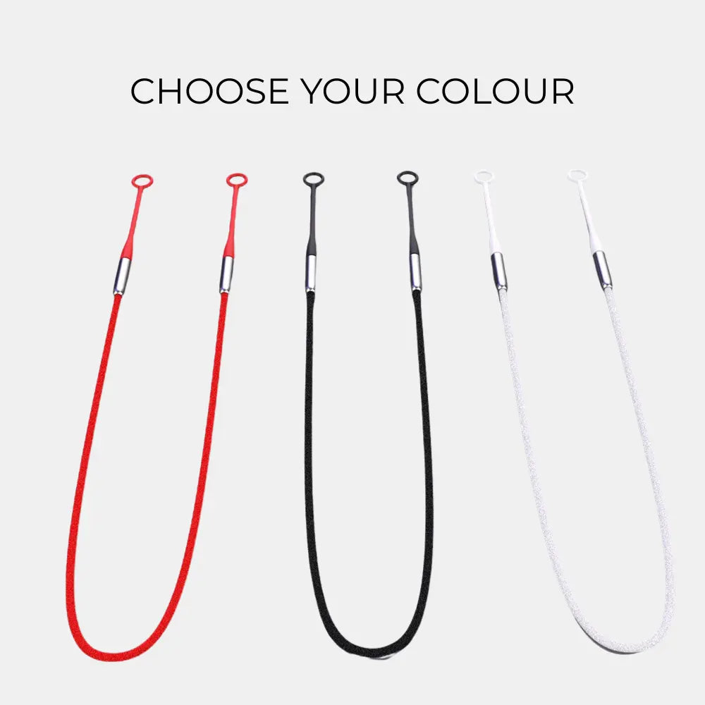 Koukkukiinnityksellä varustettu kaulanauha tarjoaa turvallisen ja vahvan lukituksen avaimille ja tarvikkeille. Se sopii aktiiviseen työympäristöön ja kestää päivittäistä käyttöä.