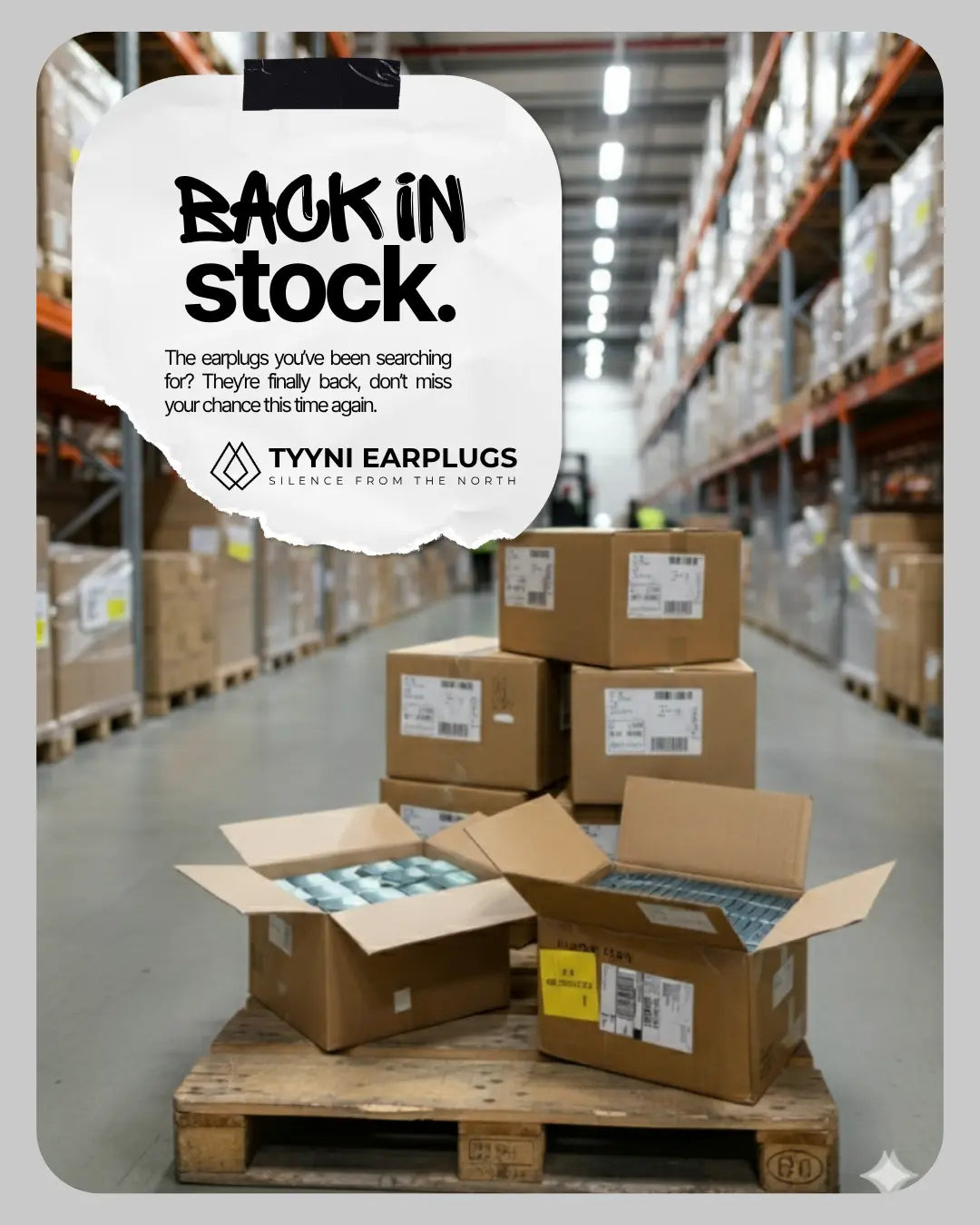 Varaston täydennys perjantaina 7.11.2025