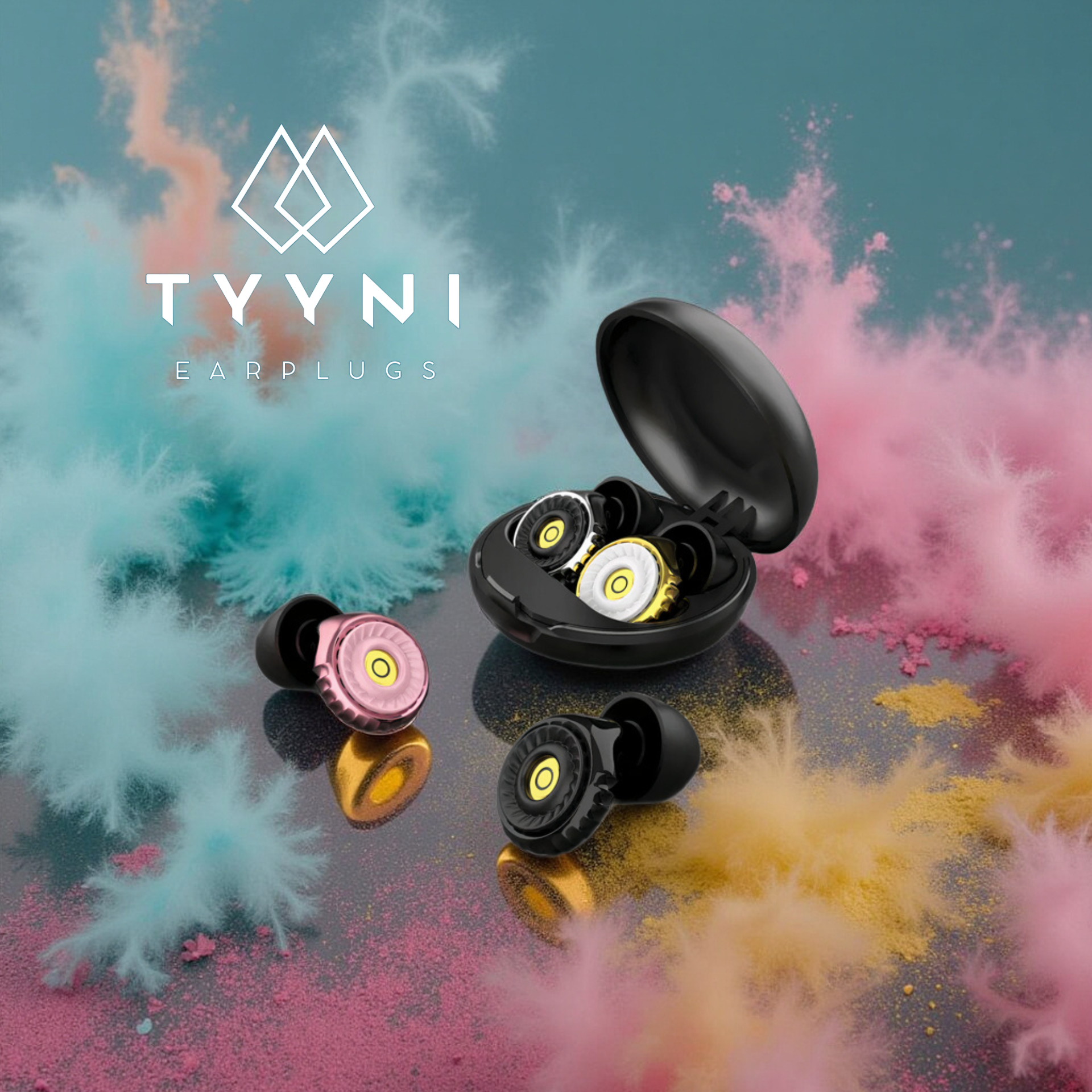 Tyyni Earplugs musiikkikorvatulpat vaimentavat vaarallisen melun ilman äänen vääristymistä – täydellinen valinta konserttien ja keikkojen ystäville